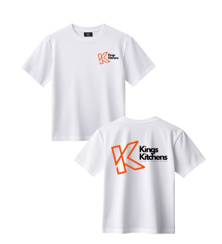 Summer White Small K tee